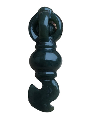 正宗新疆和田玉时来转金刚杵挂件法器吊坠平安降魔杵龙年随身挂坠