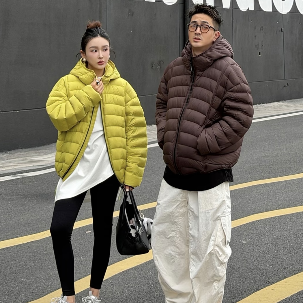 男装冬季排骨轻薄款羽绒服