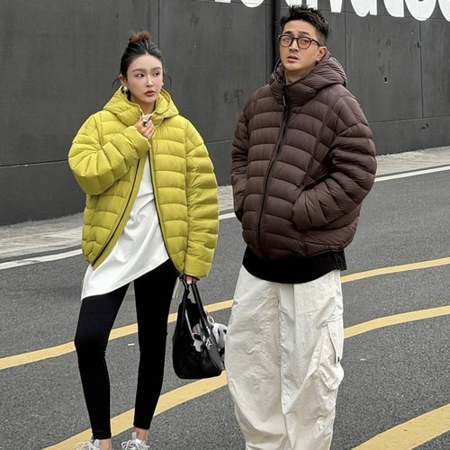 男装冬季排骨轻薄款羽绒服