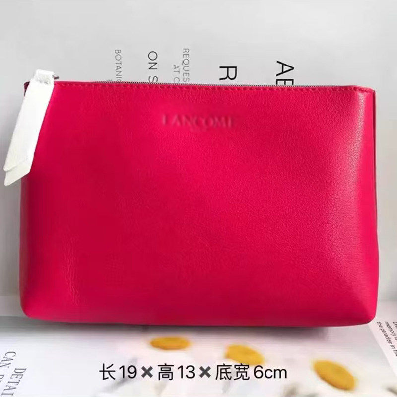 精美玫红色包化妆包网红礼赠超火大牌小杂物收纳整理零钱包