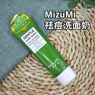 acne wash洁面dd洗面奶温和舒缓肌肤 gentle 泰国711购mizumi