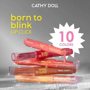 泰国lingorm同款CathyDoll按压唇蜜唇釉唇膏细闪滋润丰唇保湿淡纹