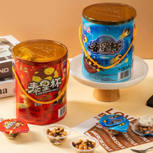 泰茂泰星杯巧克力酱饼干杯大杯六一儿童节礼物学校活动奖励小零食