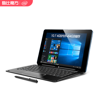 酷比魔方iwork10旗舰本4G运行内存安卓 双系统平板电脑64G win10