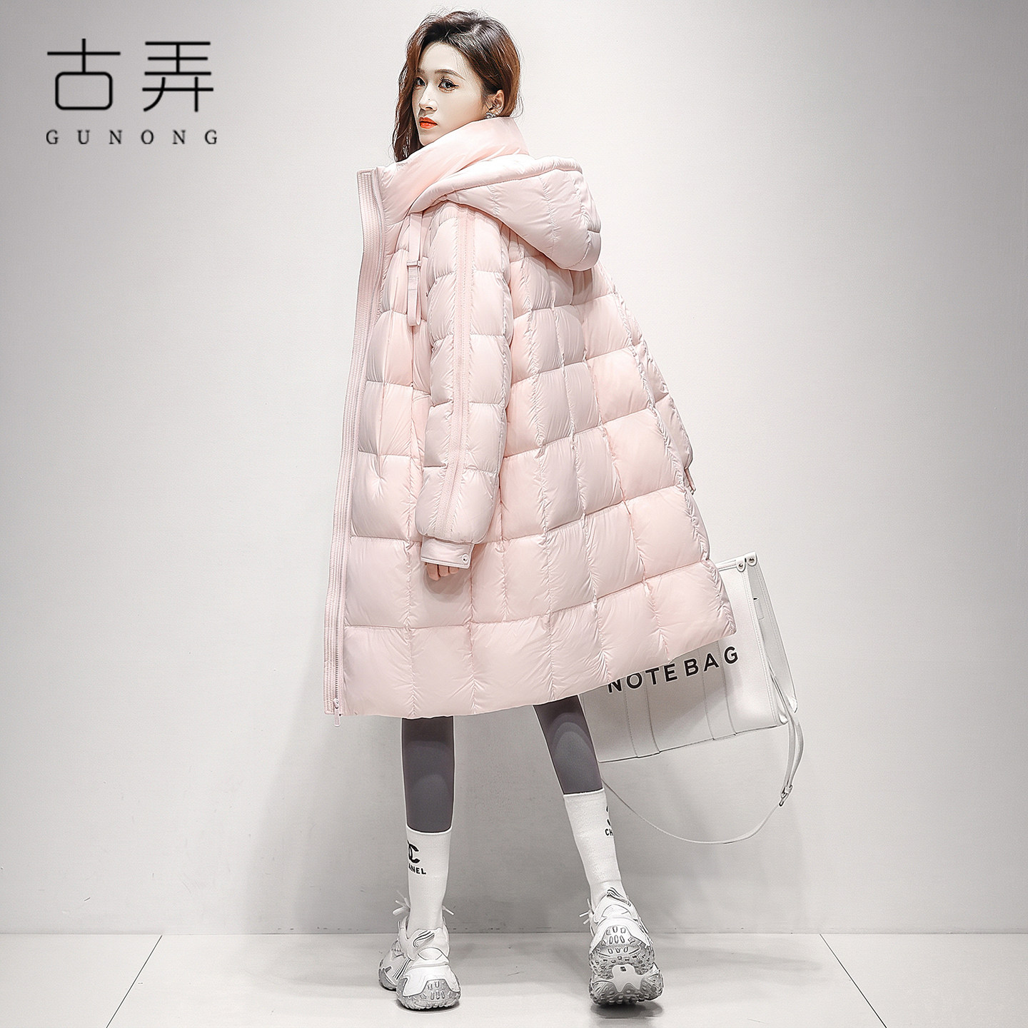 云朵大被子泡芙羽绒服女中长款2026冬季新款韩系宽松立领保暖外套