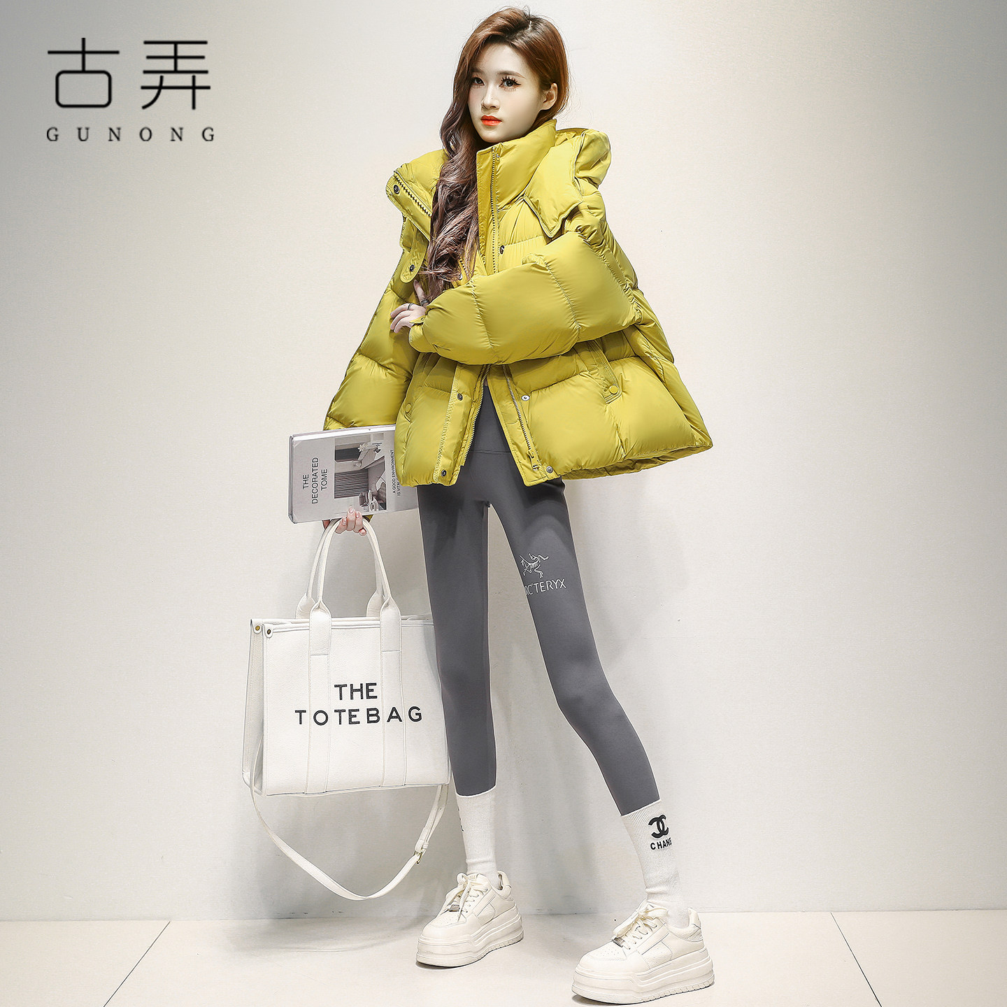 潮牌泡芙短款羽绒服女2026冬季新款防寒保暖面包服蓬松时尚厚外套
