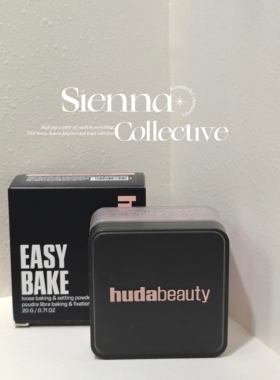 HudaBeauty烘焙定妆散粉CherryBlossom20g/细腻/控油/哑光/柔雾