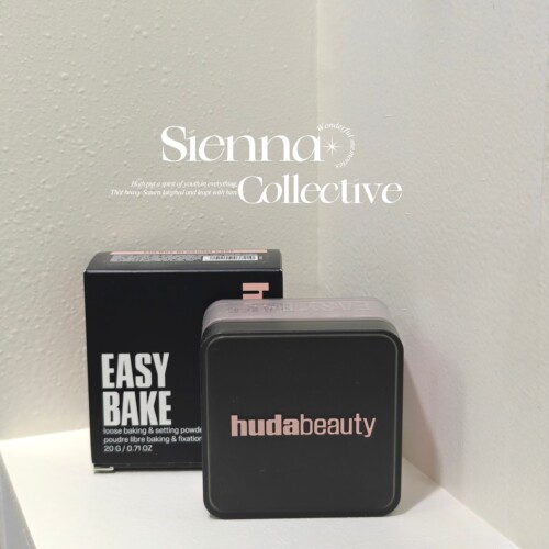 HudaBeauty烘焙定妆散粉CherryBlossom20g/细腻/cherry peach双色