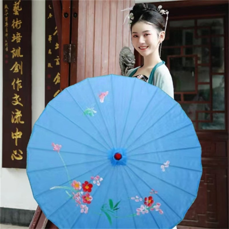 油纸走秀拍照跳舞演出绸布工艺伞