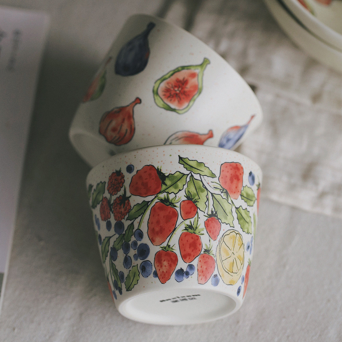 泽滕家无把手握杯子咖啡拿铁拉花牛奶豆浆泡茶主人水杯高级感小众