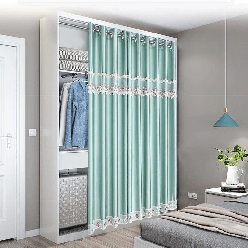 免打孔窗帘卧室帘布衣帽间橱柜推拉门柜帘魔术贴衣柜装饰帘子遮挡|msdalam kategori rumah Fabrik, Langsir dan aksesori langsir, Curtain - dari Buy2taobao.com untuk memberikan perkhidmatan ejen Taobao profesional membeli