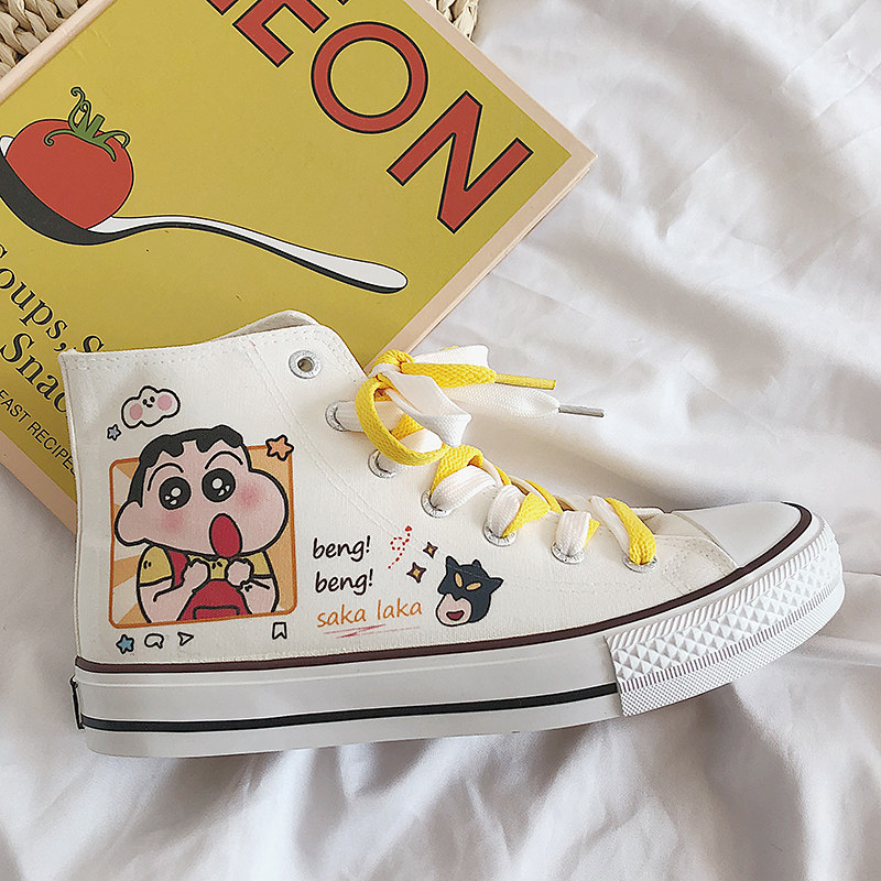 蜡笔小新帆布鞋价格 蜡笔小新帆布鞋图片 星期三