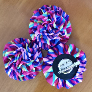 海南信用社胸花头花 农商银行领花头花海口交通铁路胸花丝巾免打