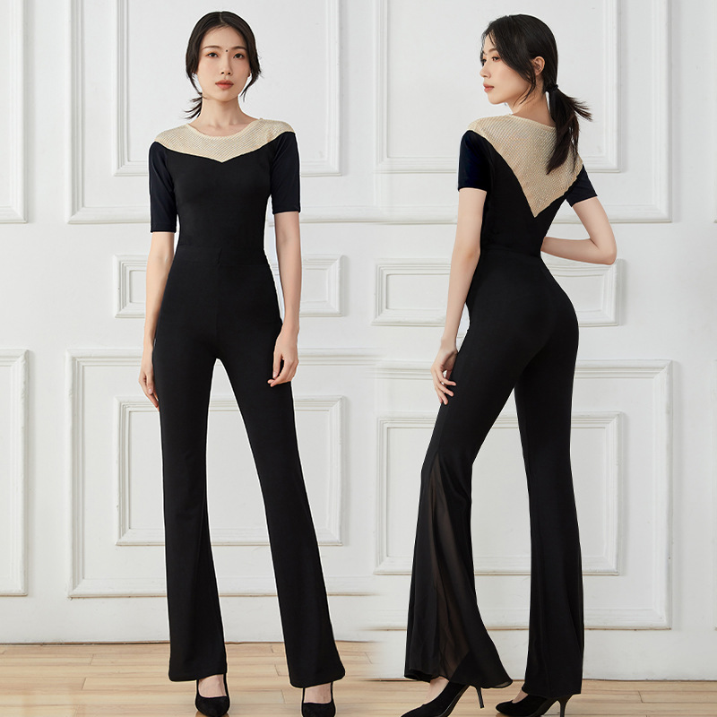 柏曼伽体礼仪训练服套装女带暗扣