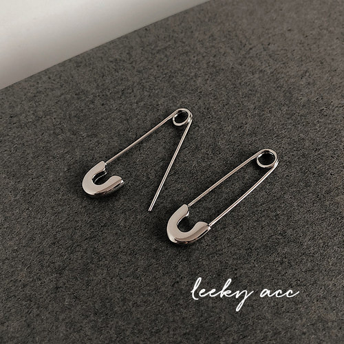 中性风别针钛钢明星同款情侣