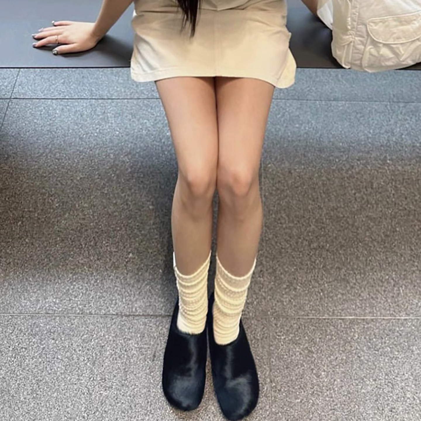 2025新款羊皮版一脚蹬浅口单鞋女