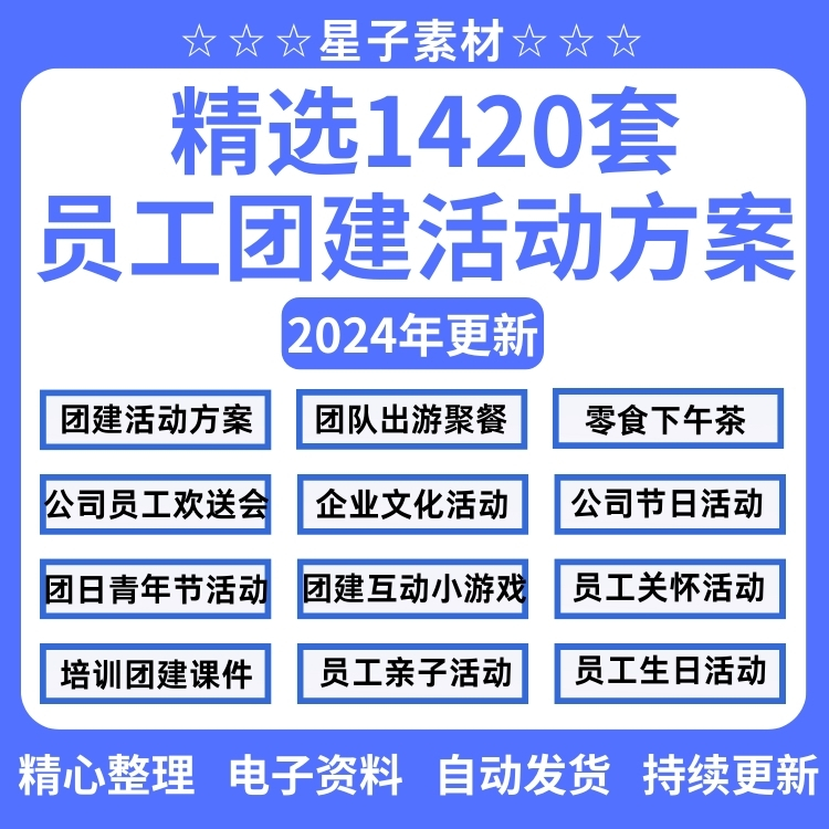 公司员工团建活动方案聚餐节日下午茶生日会亲子游戏策划活动方案