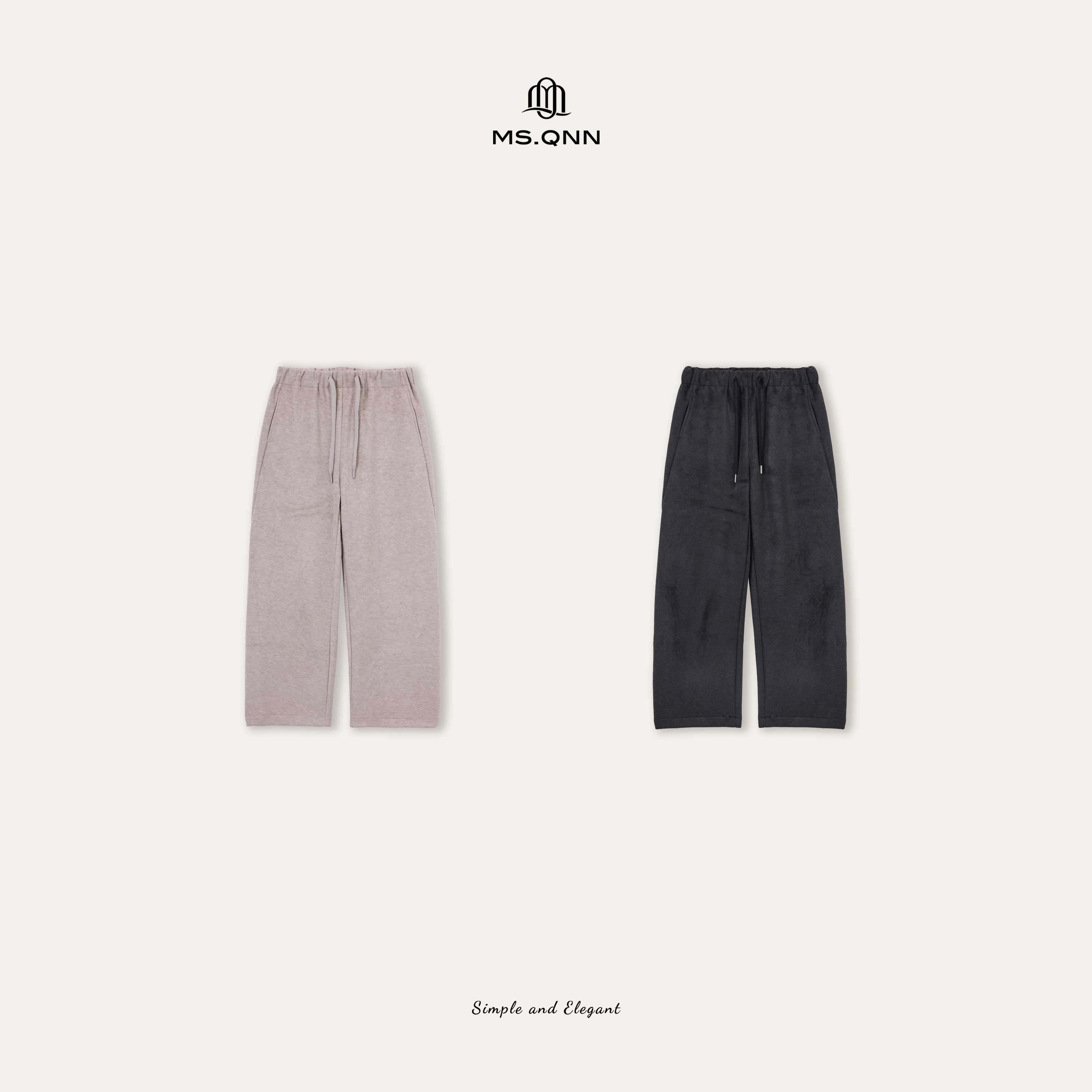 Q姐“暖绒裤”牦牛绒保暖糯叽叽高腰显瘦休闲裤子 52P1821,女装/女士精品,休闲裤,淘宝优惠券,粉丝福利购,淘宝优惠卷