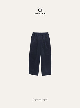 Q姐“复古老钱”秋冬重磅细条灯芯绒厚实宽松休闲裤 52P276