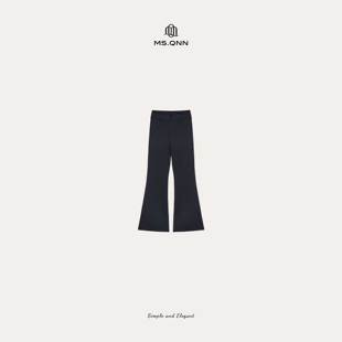 52P1208 轻盈加厚亲肤柔软高弹微喇休闲裤 Q姐 LU家腿精