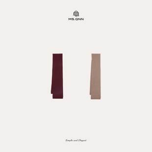 温暖围巾 100纯山羊绒百搭气质长款 52S1775 绒绒暖意 Q姐