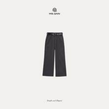 Q姐“松弛刻度”设计感解构美式高街阔腿直筒休闲西裤52P176 Q姐