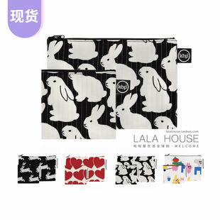 韩国代购KBP化妆袋收纳包kittybunnypony化妆包便携可爱卡通创意S