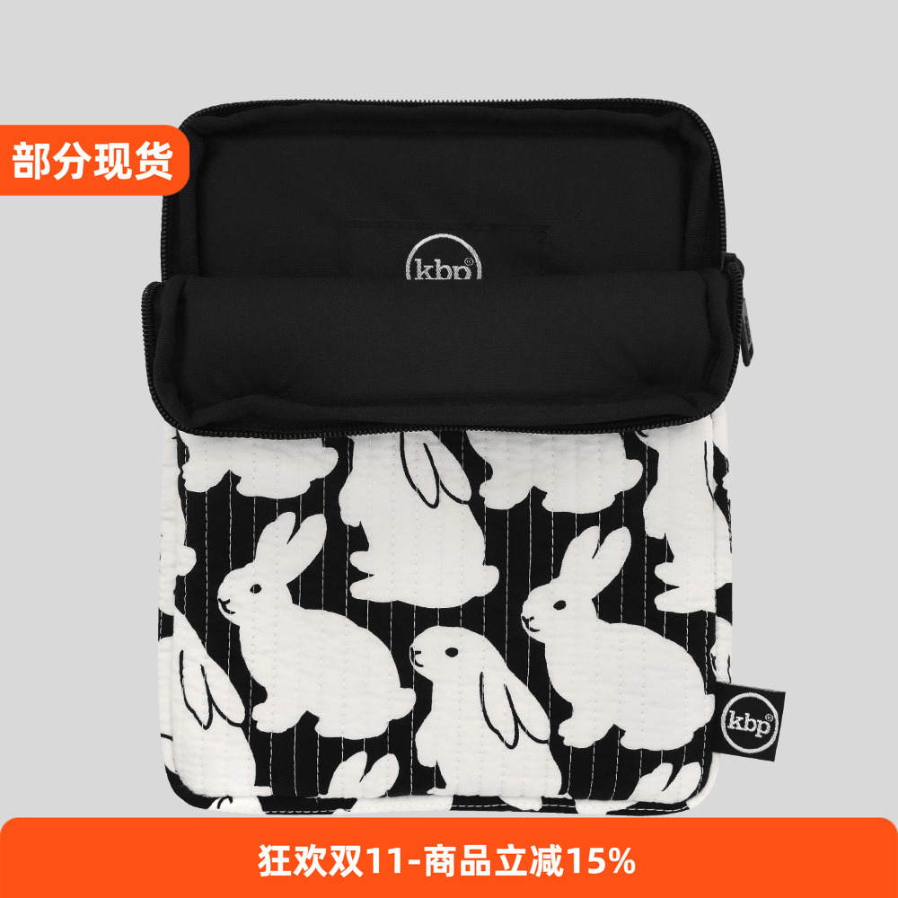 韩国代购kbp电脑包macbookpro13女苹果ipad保护套可爱兔子ins小众