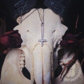 复古暗黑哥特倒十字架纯银吊坠项链 羊角之誓 925银 Satanist