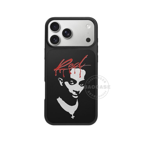 playboi carti专辑Whole Lotta Red磨砂iPhone14磁吸适用于苹果手机壳magsafe全包13Promax保护套15简约16硬