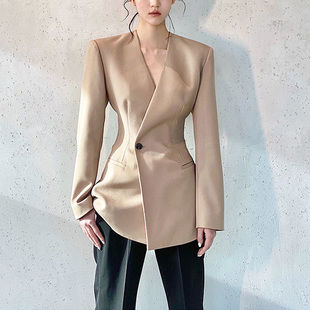 ALUONLINESHOP2020春季 首發加購TOP1优雅满分人手bi备天神西裝女