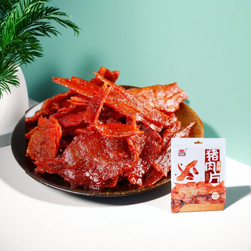 南洲王麻辣猪肉干正宗湖南南县特产休闲食品小吃零食肉食熟食即食