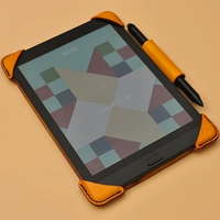 Подходит для Wenshi Boox Nova 3 2 Color Cowhide Кожаный чехол, чтобы защитить Anti -Fall Callers Air