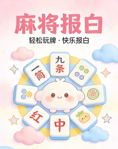 想播麻将？先过报白！不封号