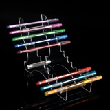 Акриловая прозрачная ручка-роллер, карандаш для бровей, стенд, шариковая ручка