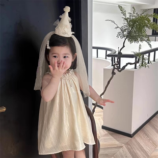 宝宝生日帽子头纱发箍女童公主网纱头箍生日派对女孩发饰头饰拍照