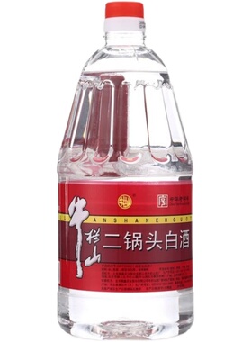 牛栏山二锅头42度塑桶2L清香风格桶装调香白酒2000ml单桶口粮酒