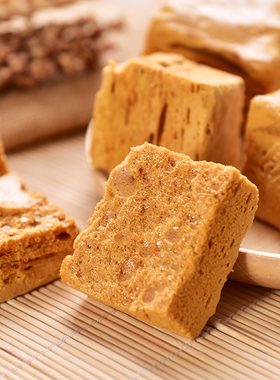 吾符优品纯手工蜂窝糖散装原味姜味麦芽糖敲糖叮叮糖灶糖怀旧零食