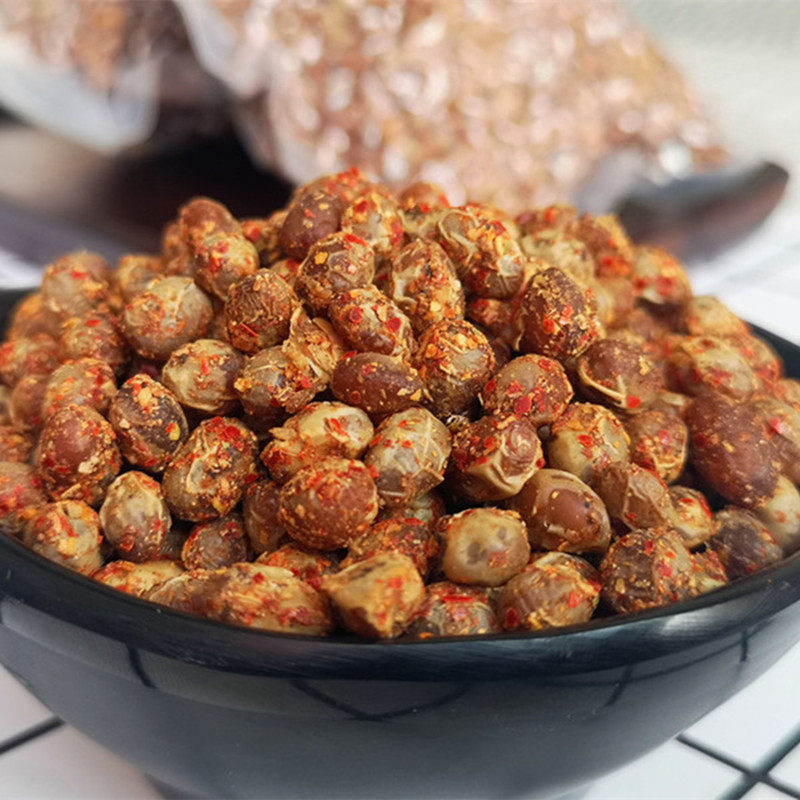 散装臭盐豆香辣干盐豆农家自制草捂酱豆咸豆子臭豆豉黄豆豉干豆豉