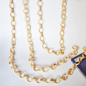 竹环链条 饰吊饰挂件幼儿园环创竹帘圈手工艺 DIY材料包竹编制品装