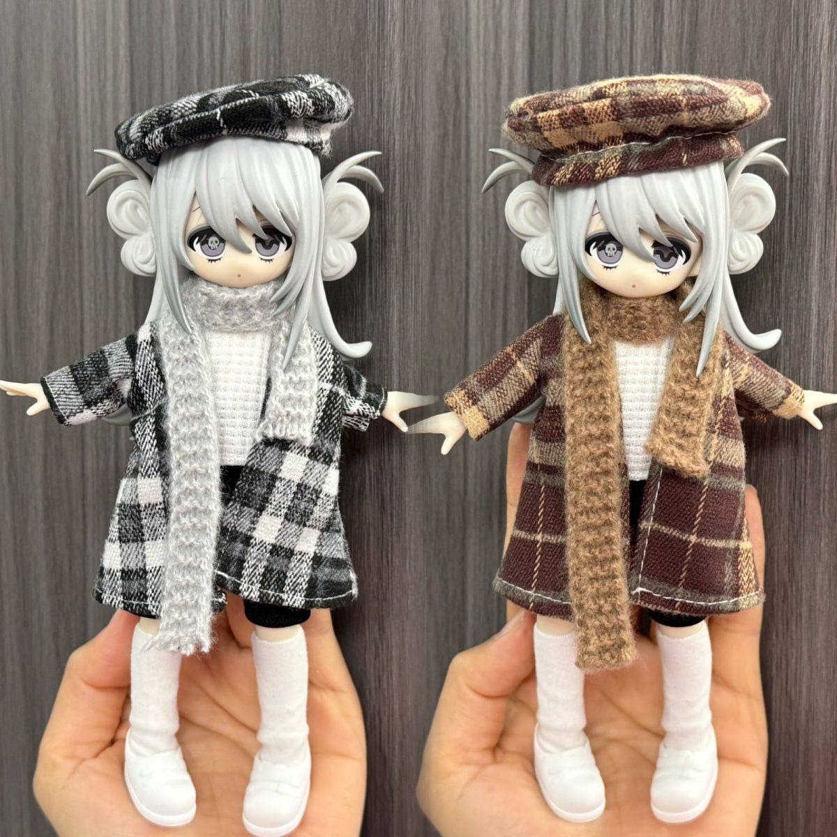 秋冬毛呢ob11娃衣8分bjd12分套装16-17cm一万次出逃YMY-gsc阿巳体