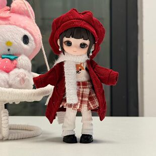 8分bjd12分ob11娃衣11-17厘米潘妮邦倪兔阿巳体可动人偶娃娃衣服