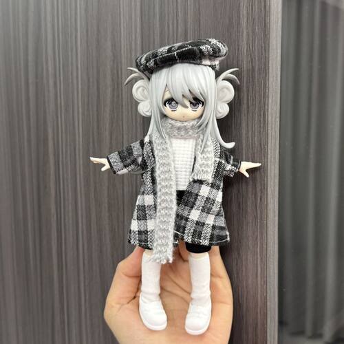 秋冬毛呢ob11娃衣8分bjd12分套装16-17cm一万次出逃YMY-gsc阿巳体