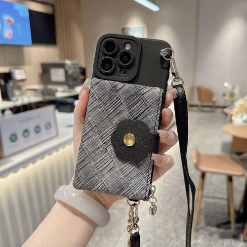 Redmi适用小米17手机壳turbo4横挎卡包Civi3零钱包K50K60K70K80至尊版Ultra红米Note 15 14 13背带14C挂绳15C