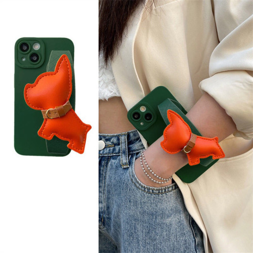 vivo适用y600手机壳S30斗牛犬腕带X300撞色Y500Y200女款Y50卡通Y37Y36全包y33s小众S19S20X60X80S18S15套Y76s