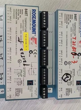 ROSEMOUNT罗斯蒙特 848T温度变送器 848TFI1S001F5