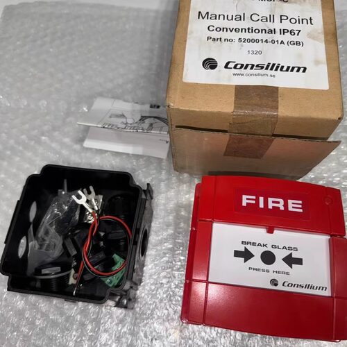 consilium康士廉MCP-C IP67手动报警按钮5200014-01A(GB)