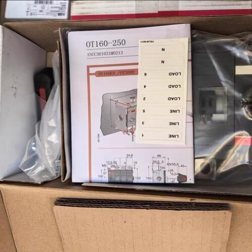 ABB OT250E04K隔离开关 1SCA022763R5210