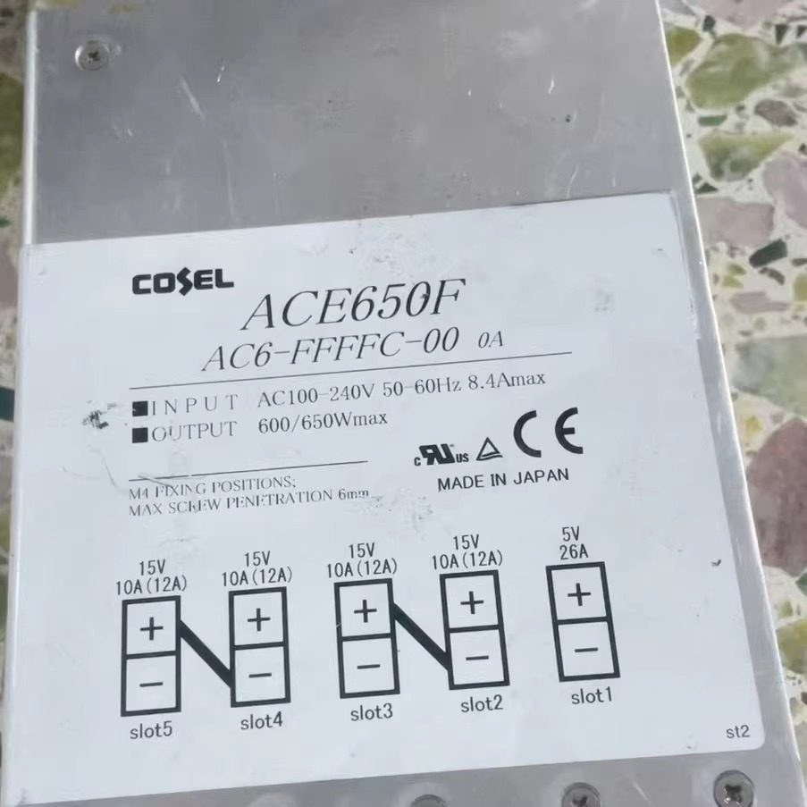 COSEL科索 ACE650F AC6-2JFFC-00-XEO 开关电源