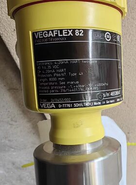 VEGA威格VEGAFLEX 82导波雷达物位计 FX82.AXFTIFHXKNXX